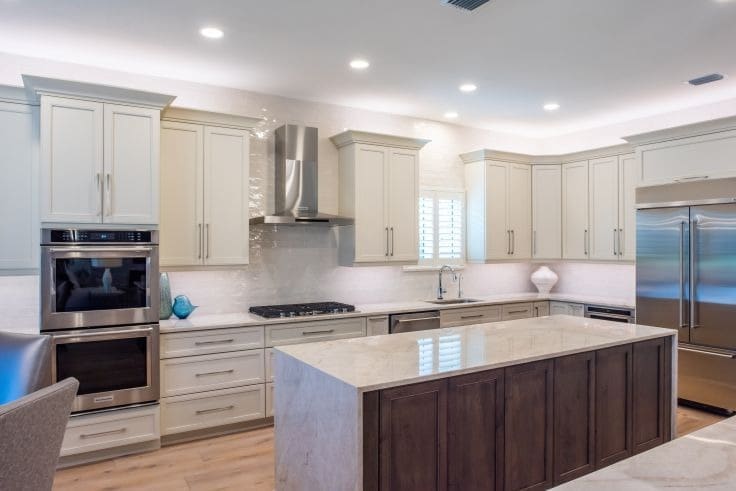 Kitchen remodel by Cornerstone Builders