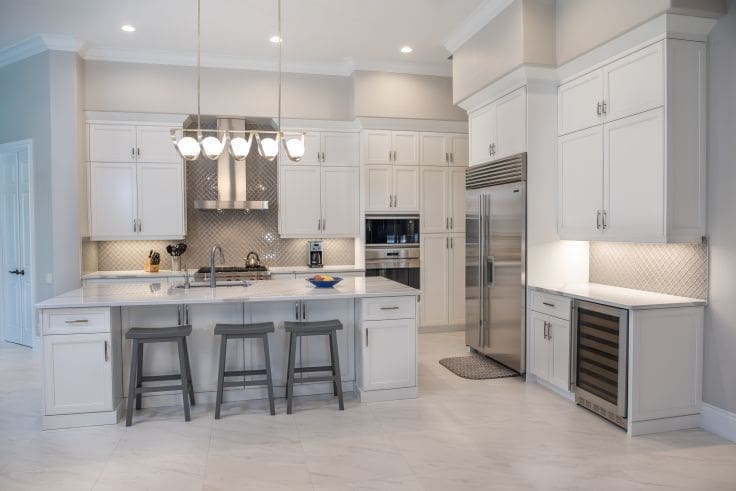 Kitchen Cabinet Refacing by Cornerstone Builders