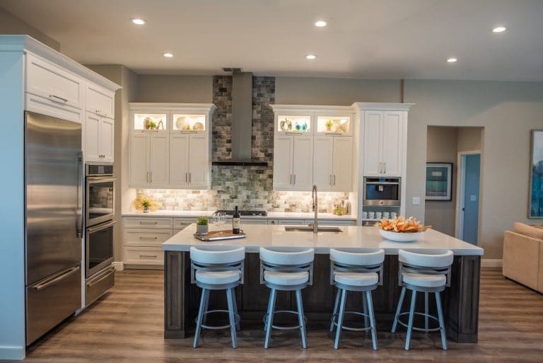 Kitchen cabinet refacing for a kitchen in Southwest Florida