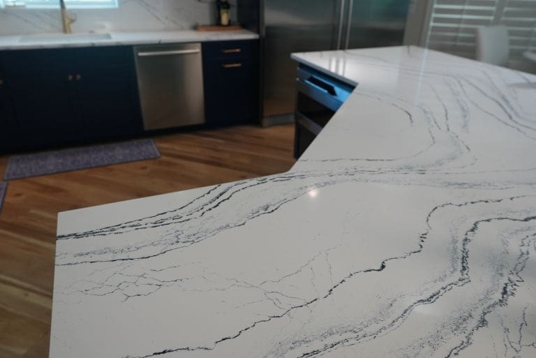 Countertop used in kitchen remodel in Southwest Florida